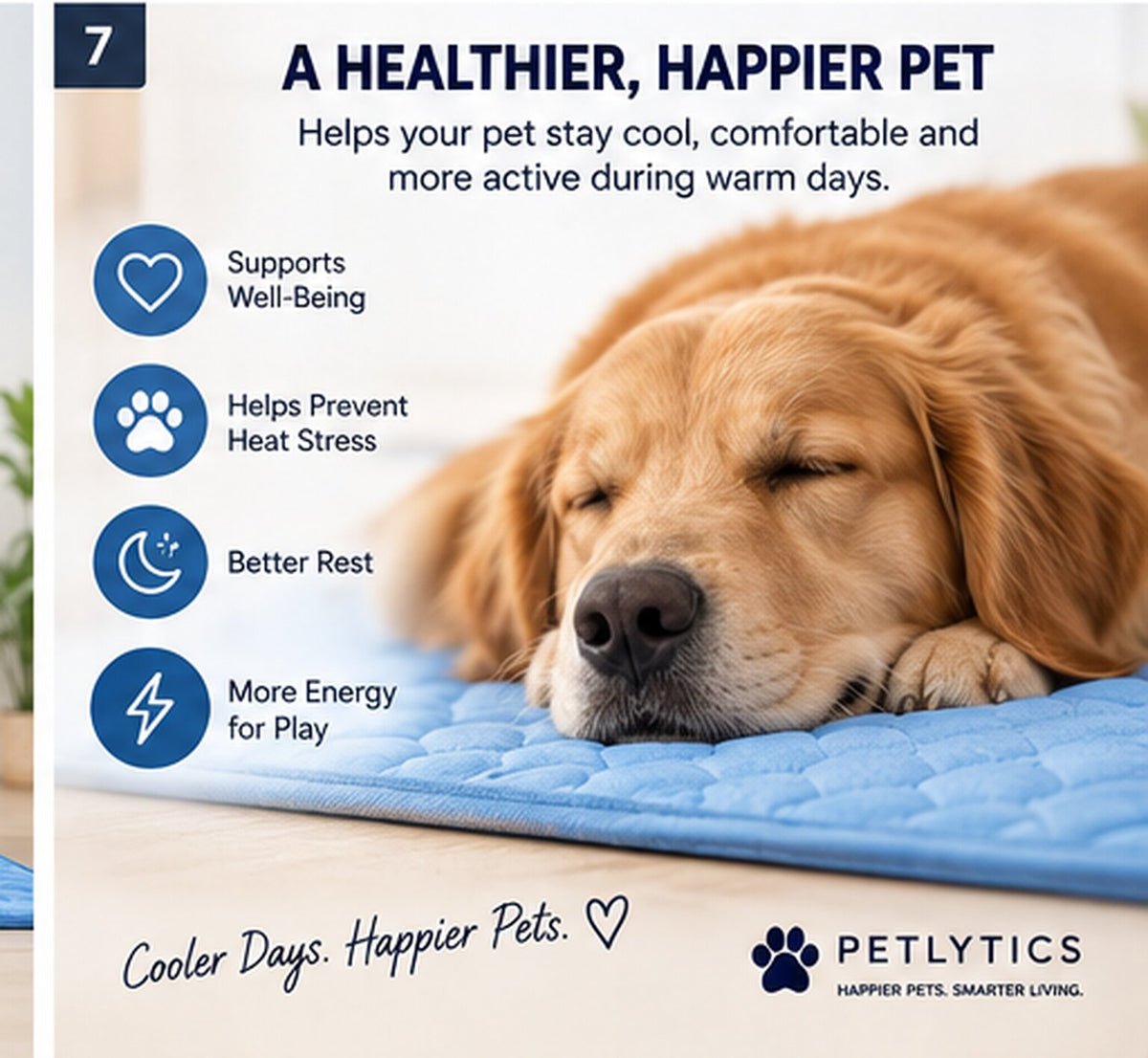 Petlytics™ ChillMat Cooling Mat
