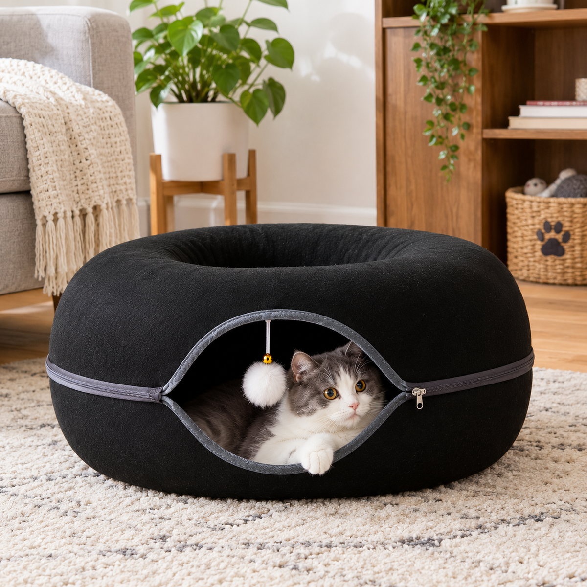 Petlytics™ Peekaboo Cat Cave