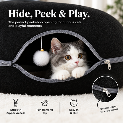 Petlytics™ Peekaboo Cat Cave