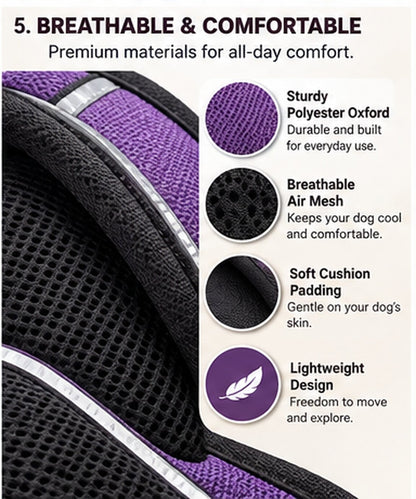 Petlytics™ NoPull Pro — Reflective Harness