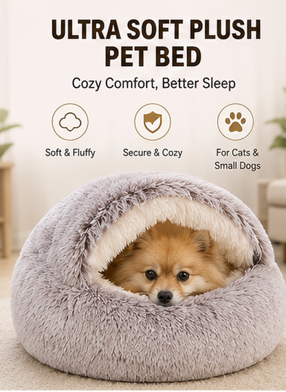 Petlytics™ CozyCocoon 2-in-1 Bed