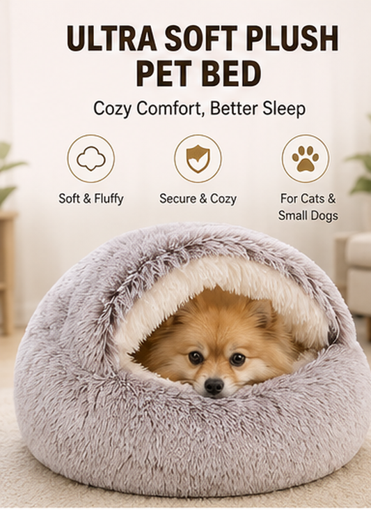 Petlytics™ CozyCocoon 2-in-1 Bed