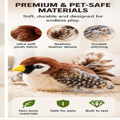 Petlytics™ FeatherPlay Interactive Bird Toy