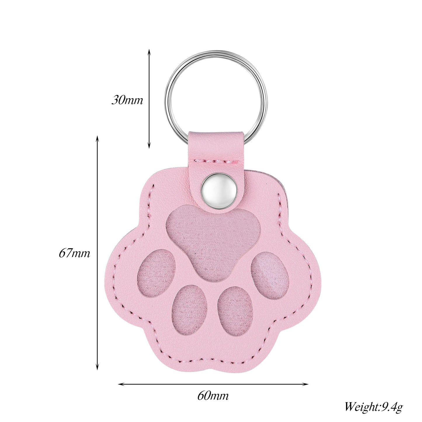 Pet Hair Keychain