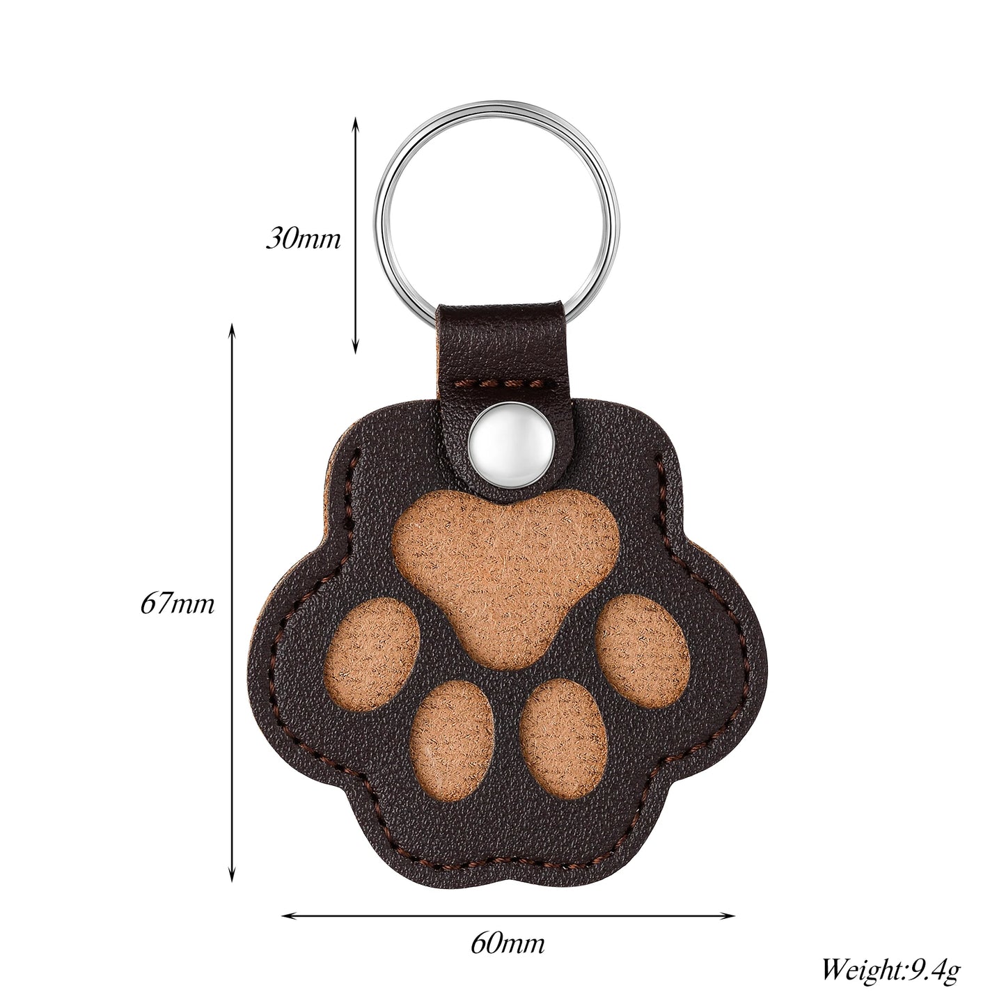 Pet Hair Keychain