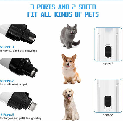 Silent Groom Pro Pet Nail Grinder