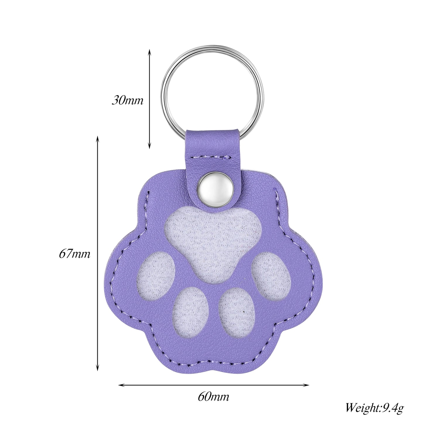 Pet Hair Keychain