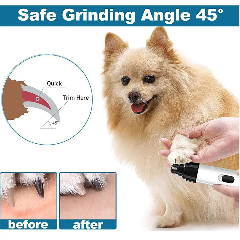 Silent Groom Pet Nail Grinder