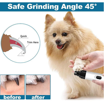 Silent Groom Pet Nail Grinder