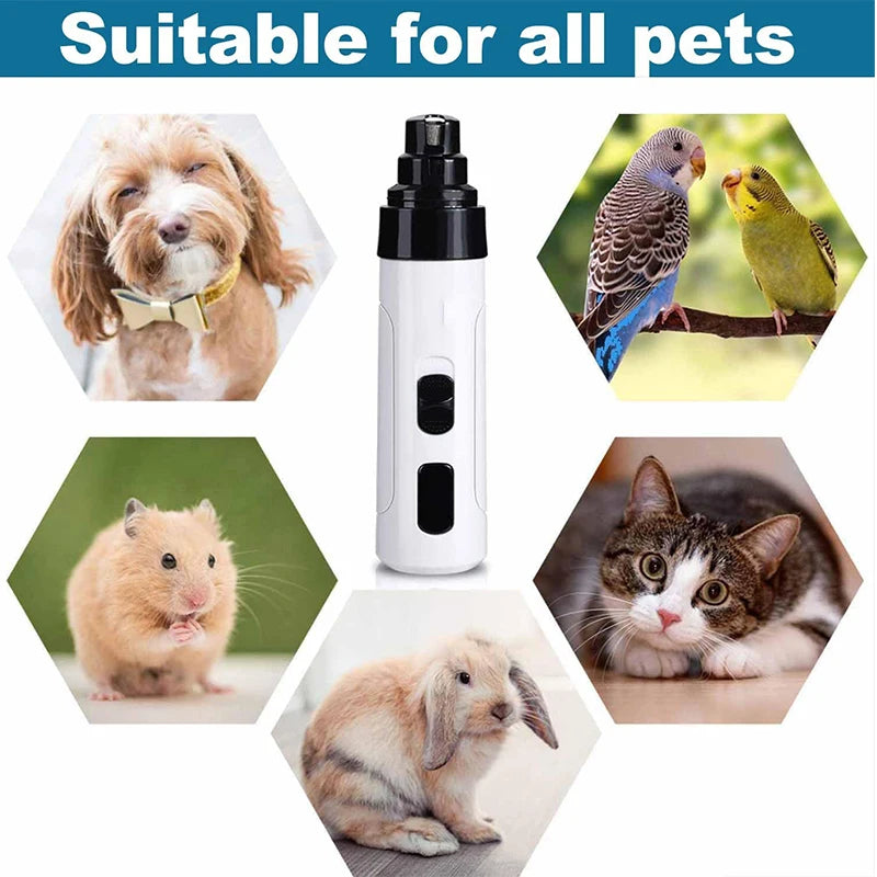 Silent Groom Pet Nail Grinder