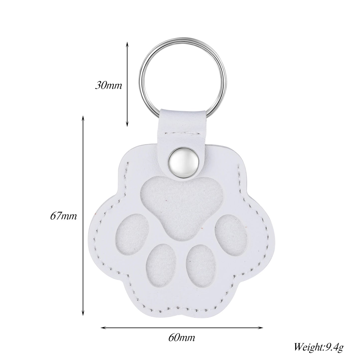 Pet Hair Keychain