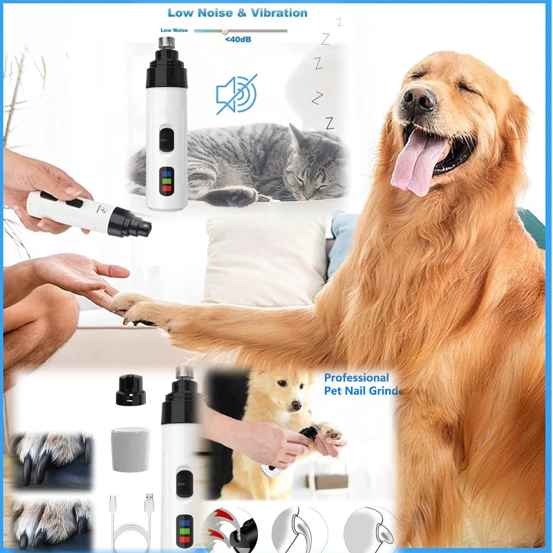 Silent Groom Pro Pet Nail Grinder